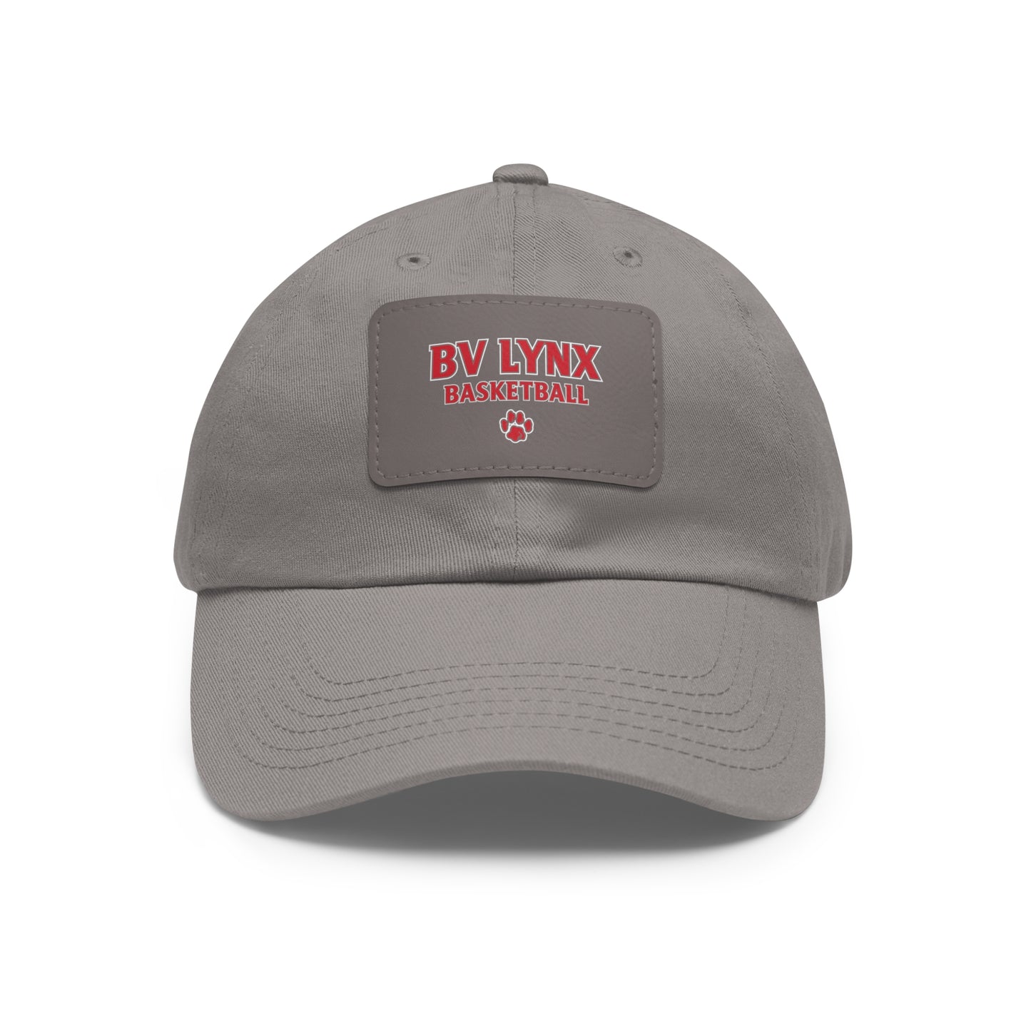 BV Basketball 1 - Hat with Leather Patch (Rectangle)