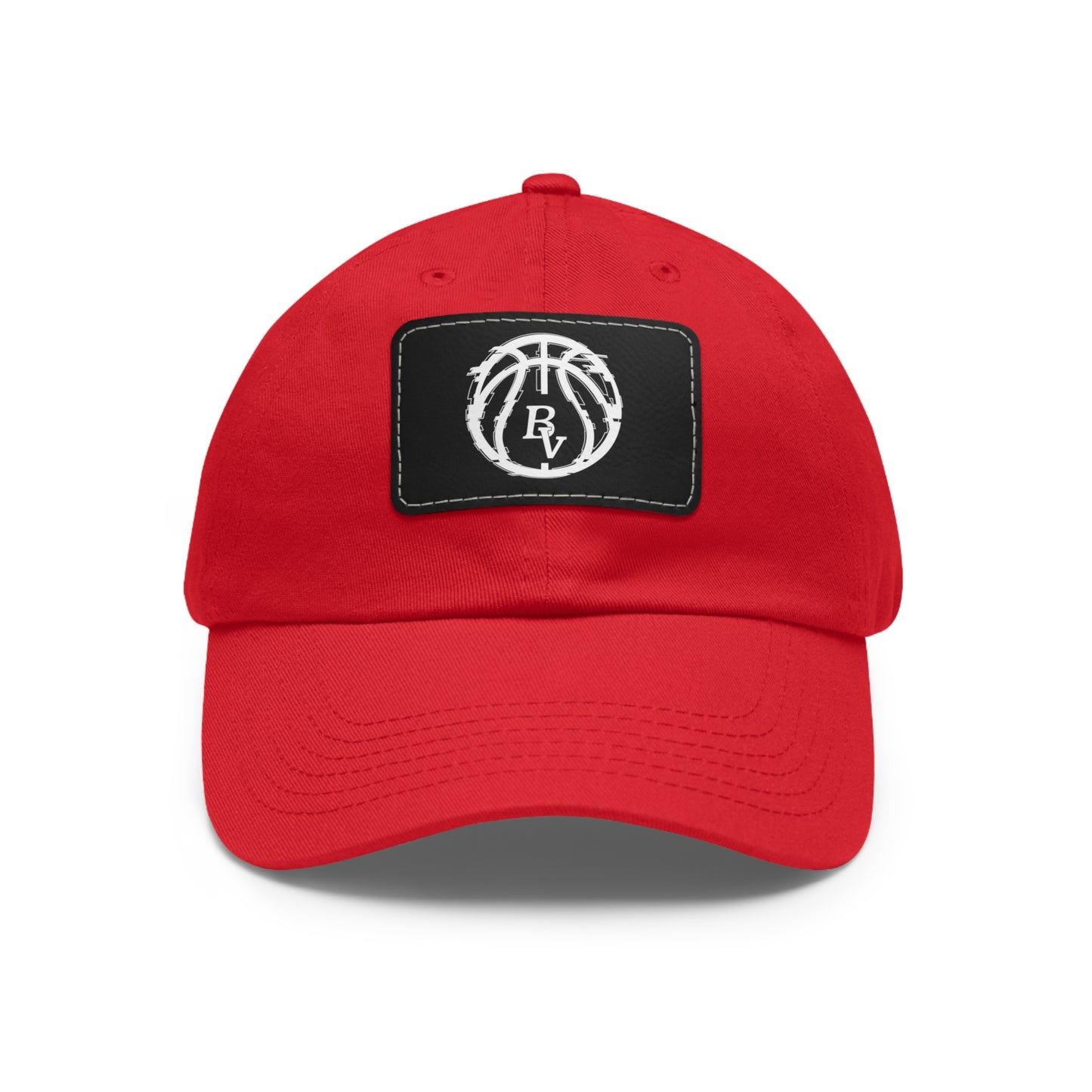BV Basketball 1 - Hat with Leather Patch (Rectangle)