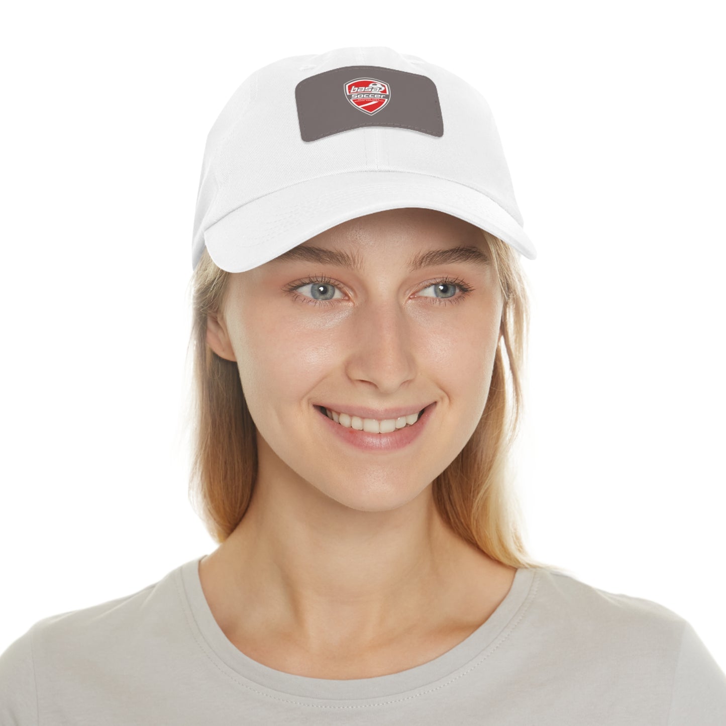 BV Soccer 1 - Hat with Leather Patch (Rectangle)