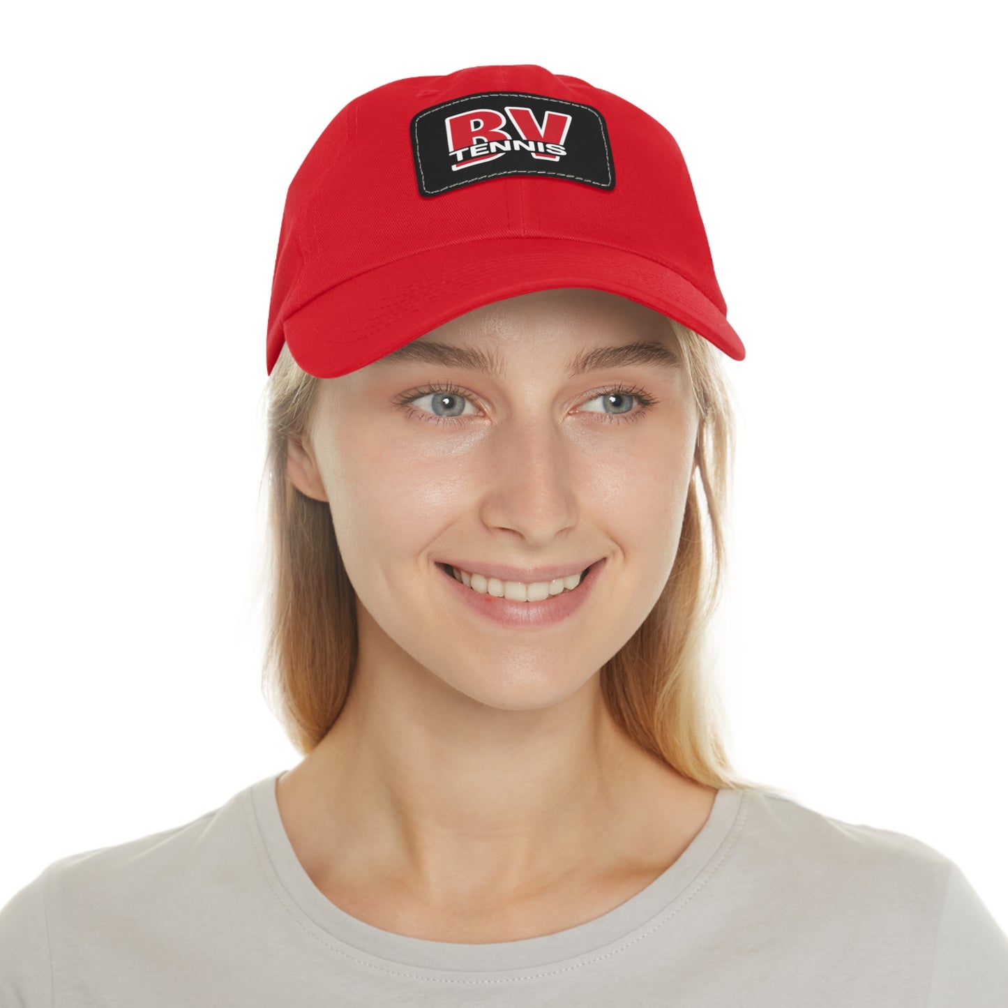 BV Tennis 1 - Hat with Leather Patch (Rectangle)