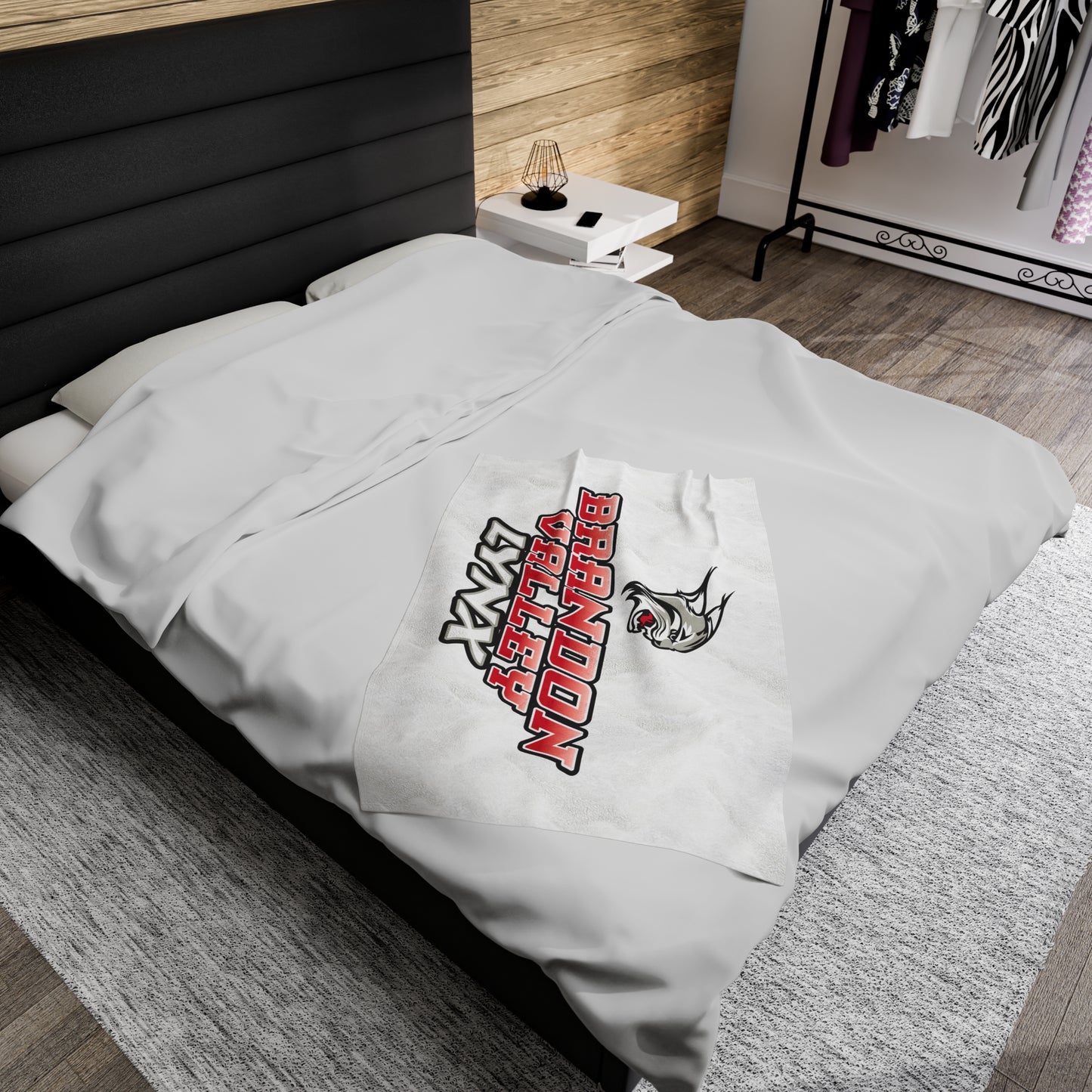 BV Lynx Velveteen Plush Blanket