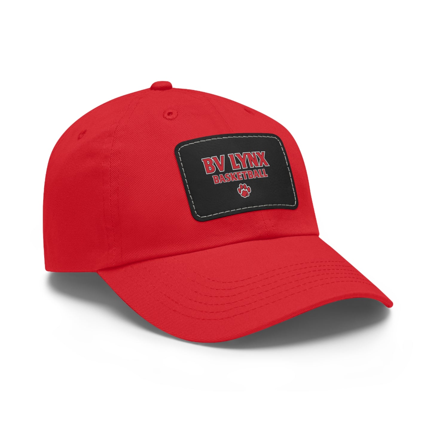 BV Basketball 1 - Hat with Leather Patch (Rectangle)