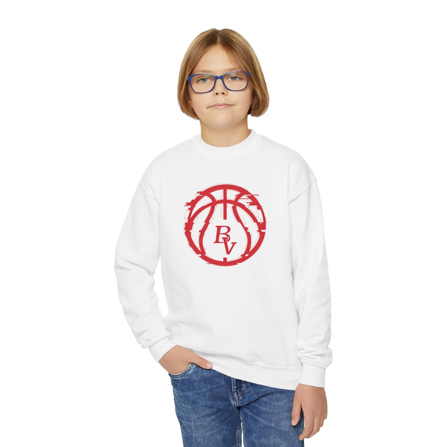 BV Basketball Youth Crewneck Sweatshirt