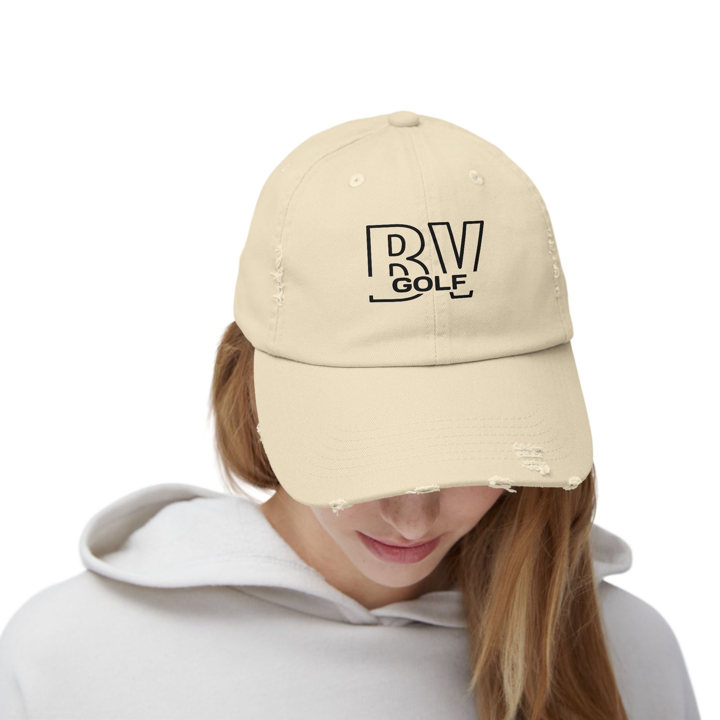 BV golf fan - Unisex Distressed Cap