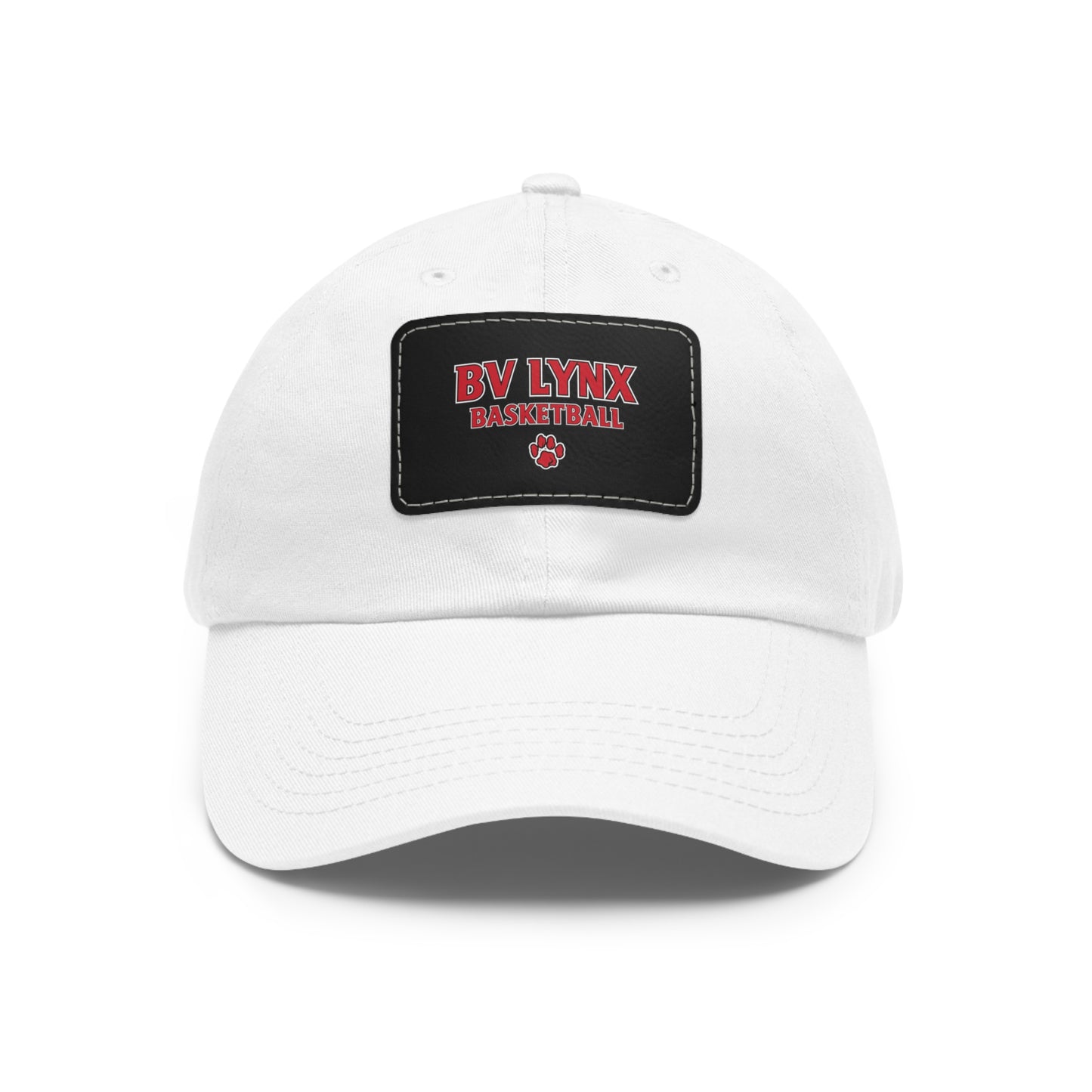 BV Basketball 1 - Hat with Leather Patch (Rectangle)