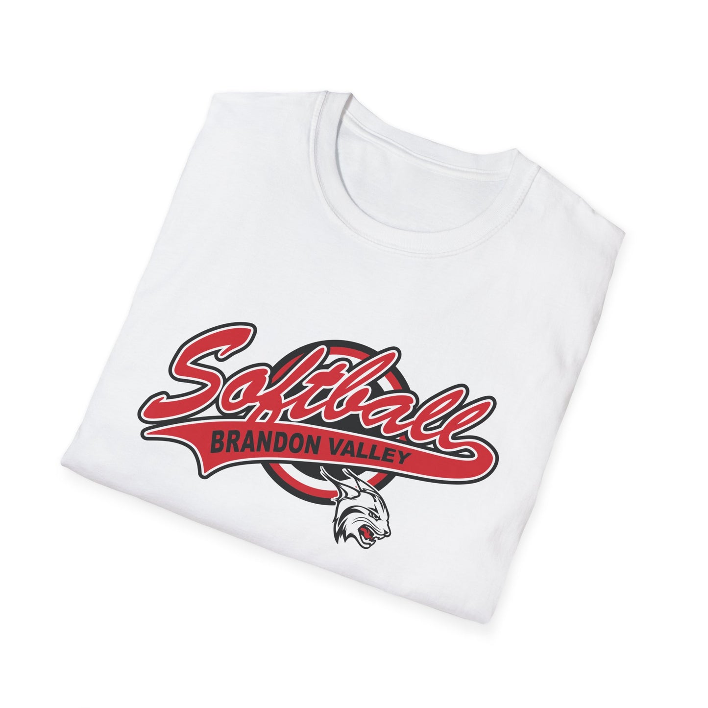 BV Softball Unisex Softstyle T-Shirt