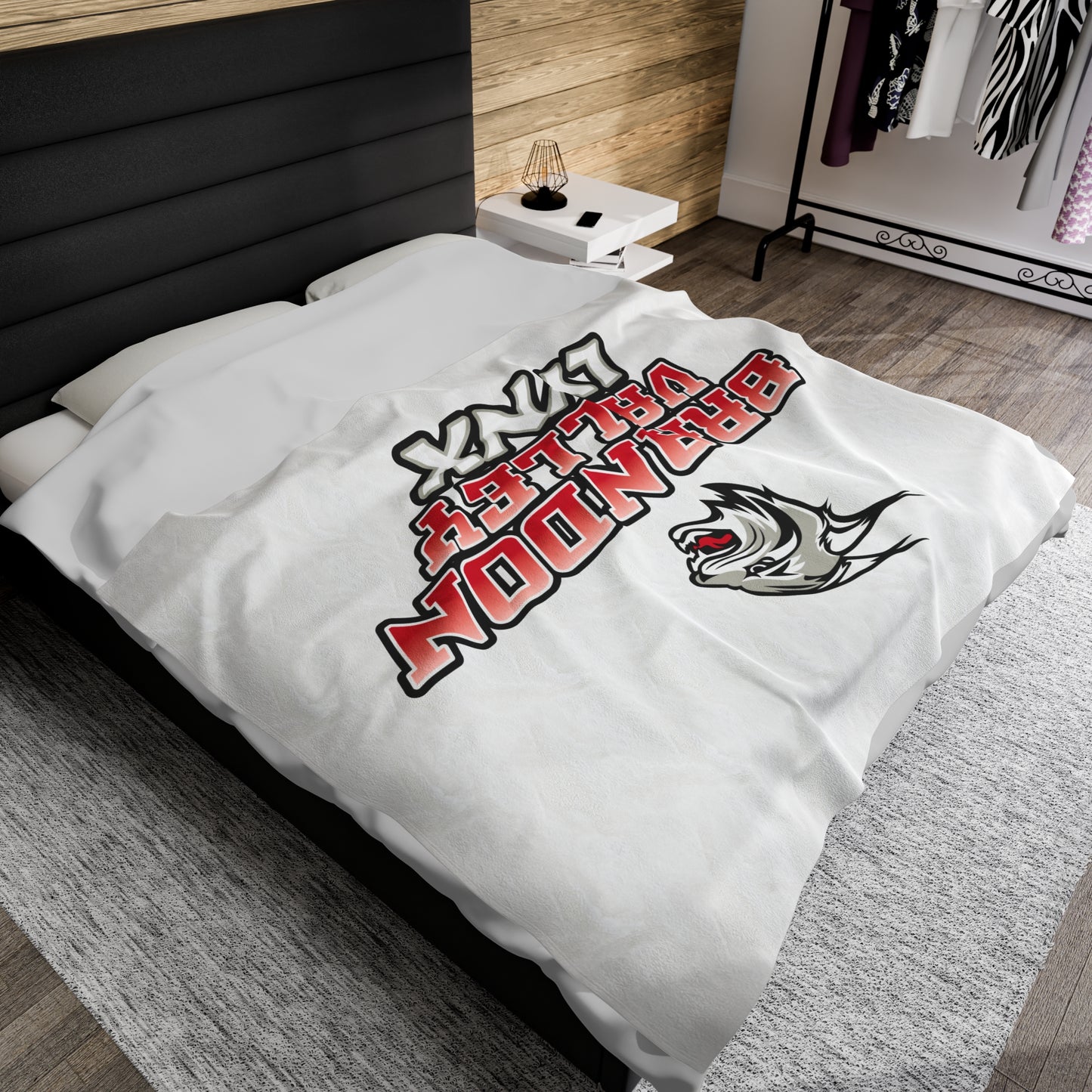 BV Lynx Velveteen Plush Blanket
