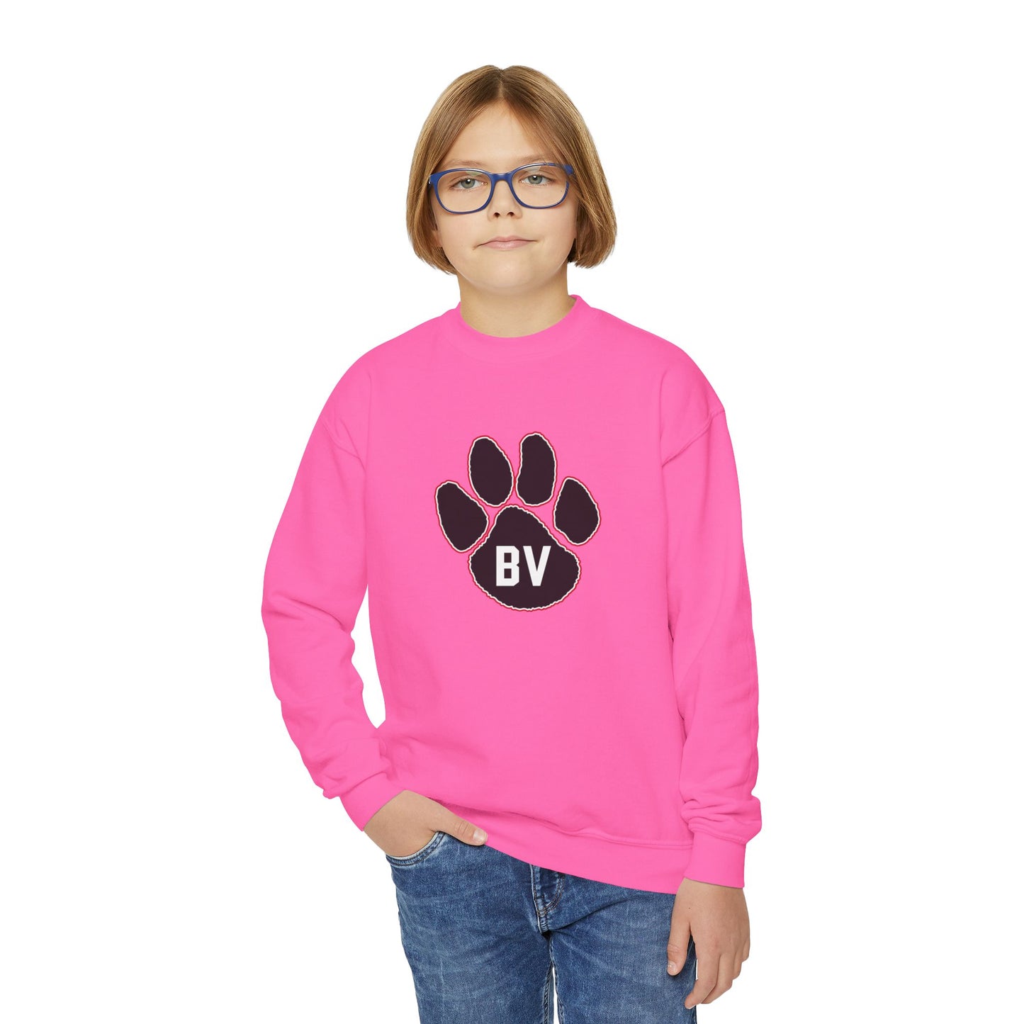 BV Lynx Youth Crewneck Sweatshirt