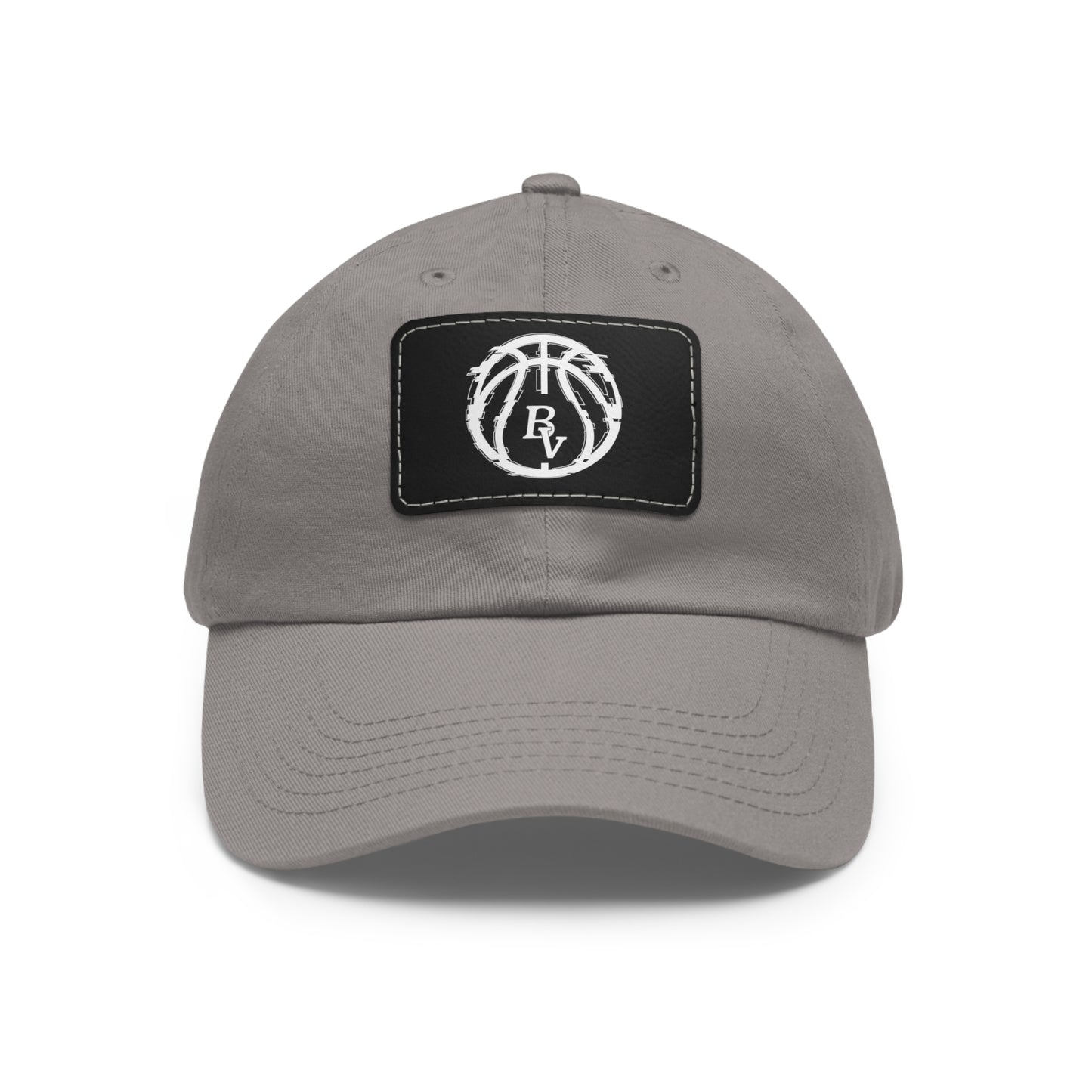 BV Basketball 1 - Hat with Leather Patch (Rectangle)