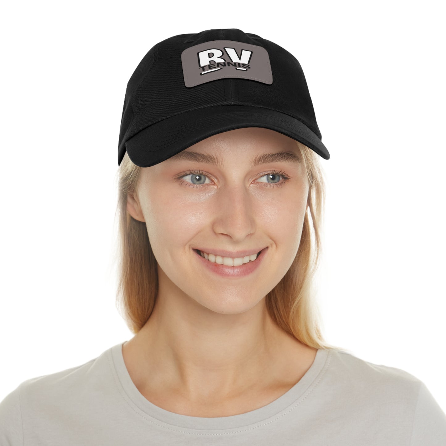BV Tennis 1 - Hat with Leather Patch (Rectangle)