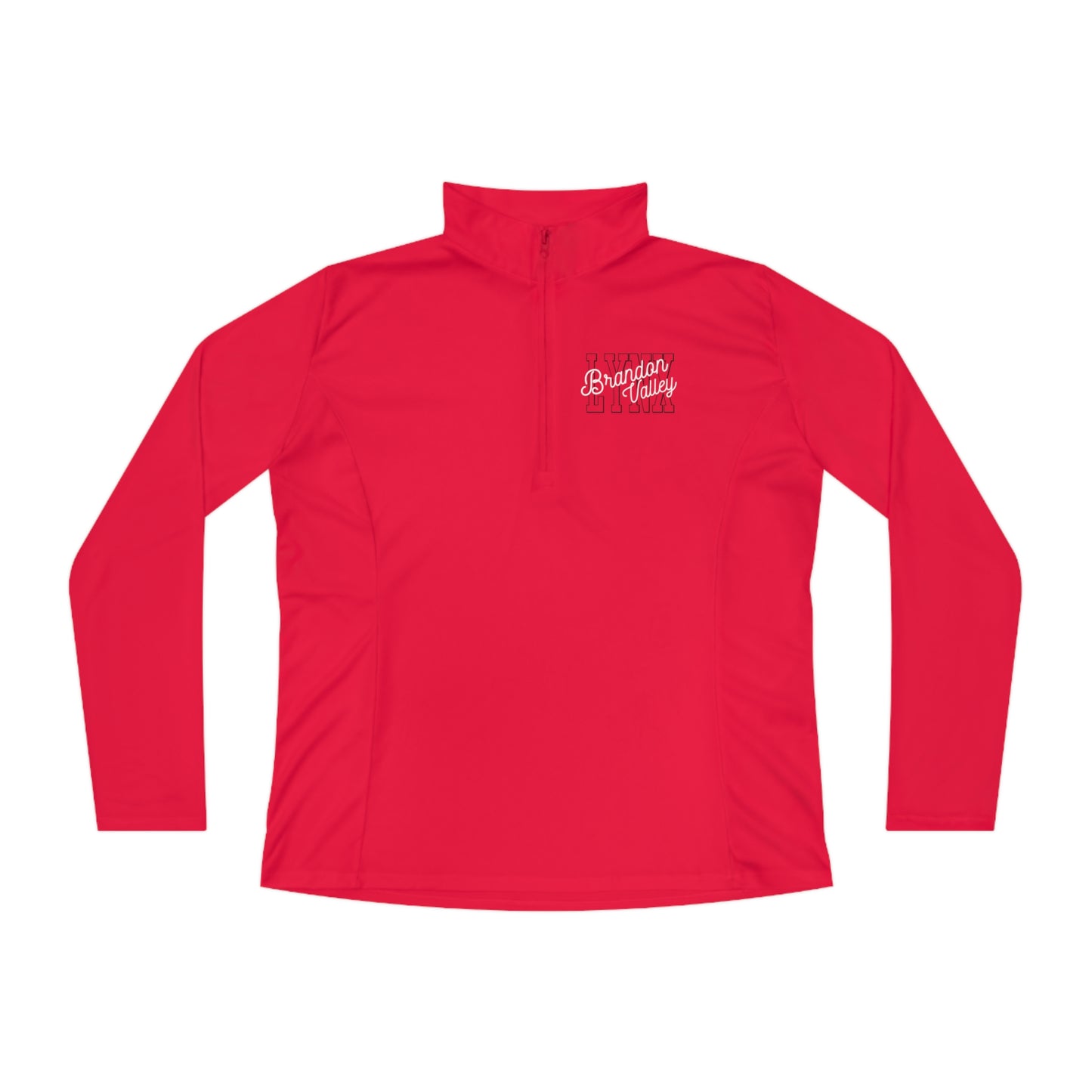 BV LYNX Ladies Quarter-Zip Pullover