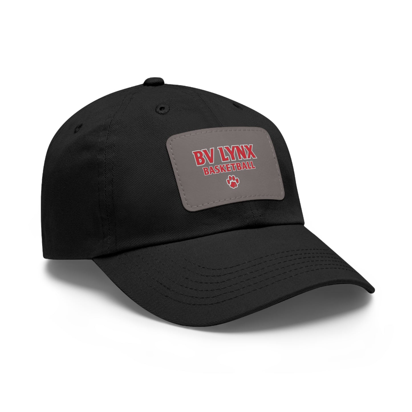 BV Basketball 1 - Hat with Leather Patch (Rectangle)