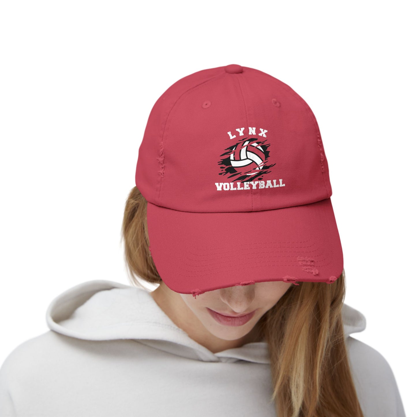 BV Volleyball - Unisex Distressed Cap