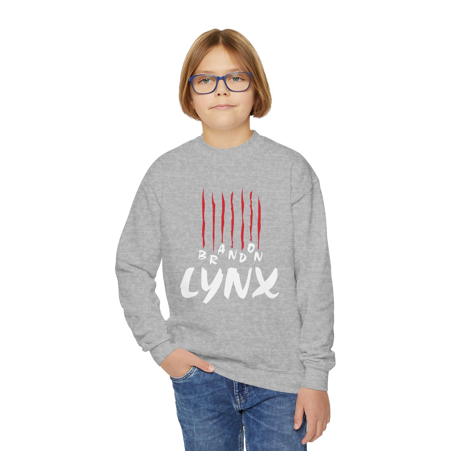 BV LYNX Youth Crewneck Sweatshirt