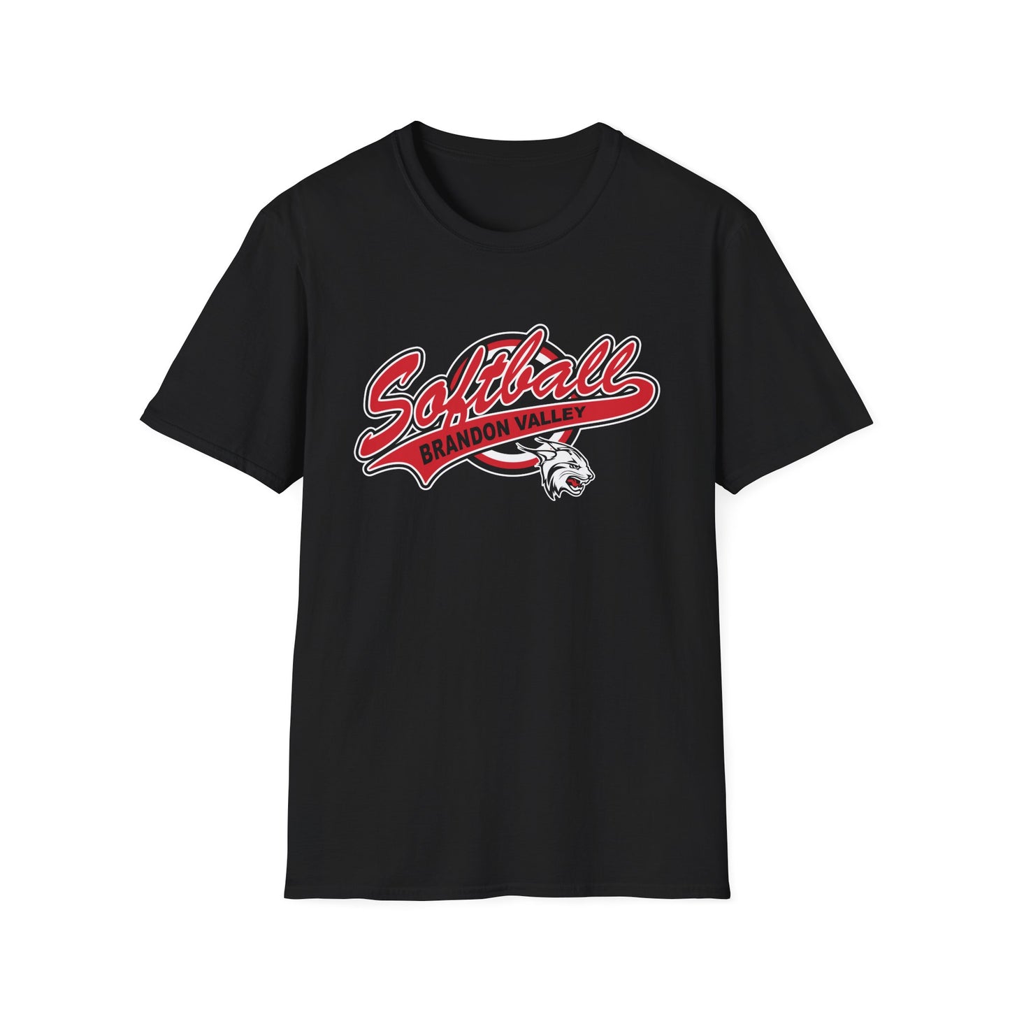 BV Softball Unisex Softstyle T-Shirt