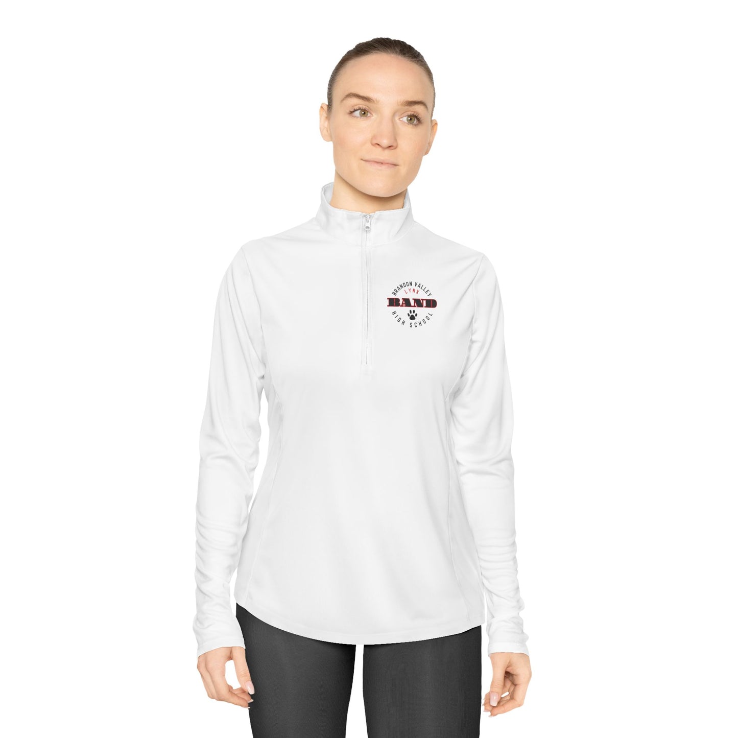 BV Ladies Band Quarter-Zip Pullover