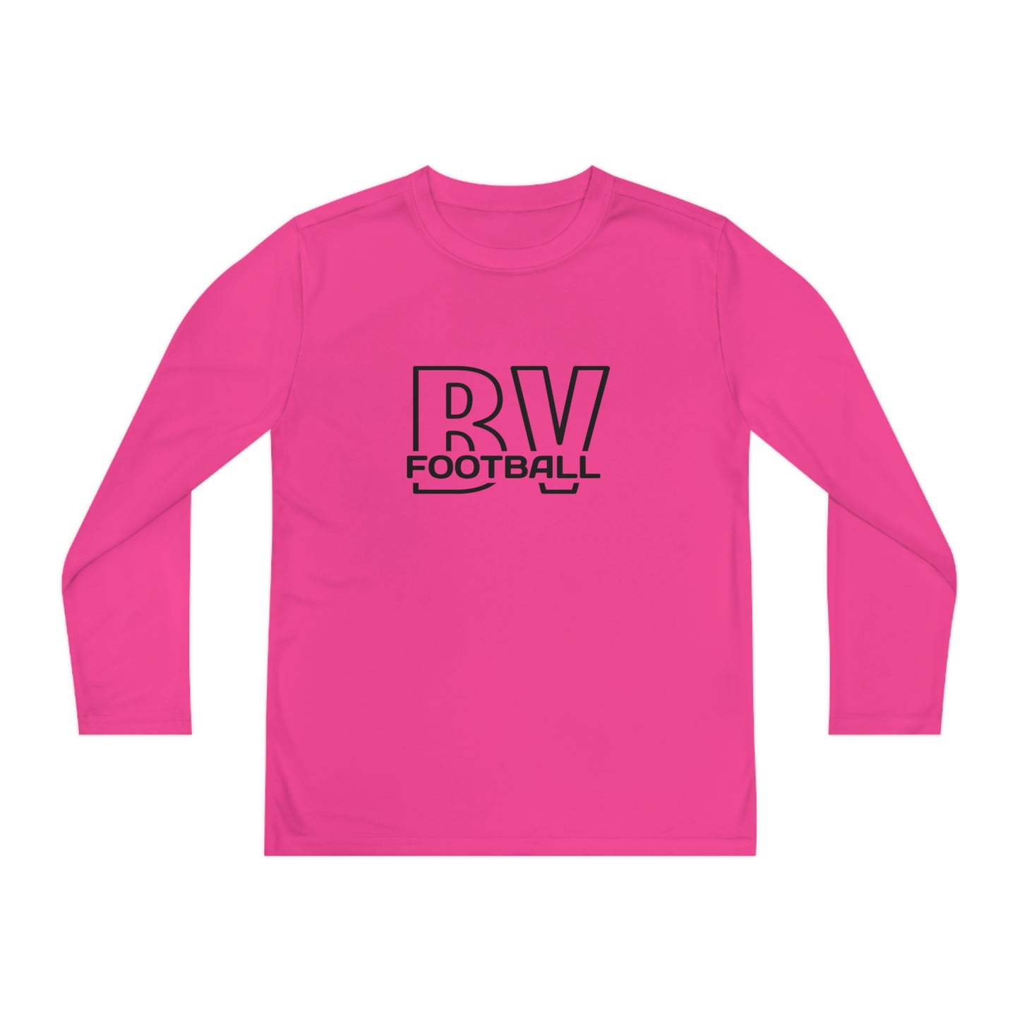 BV football Youth Long Sleeve Competitor Tee