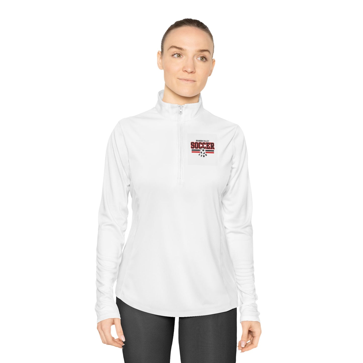 BV Ladies soccer Quarter-Zip Pullover
