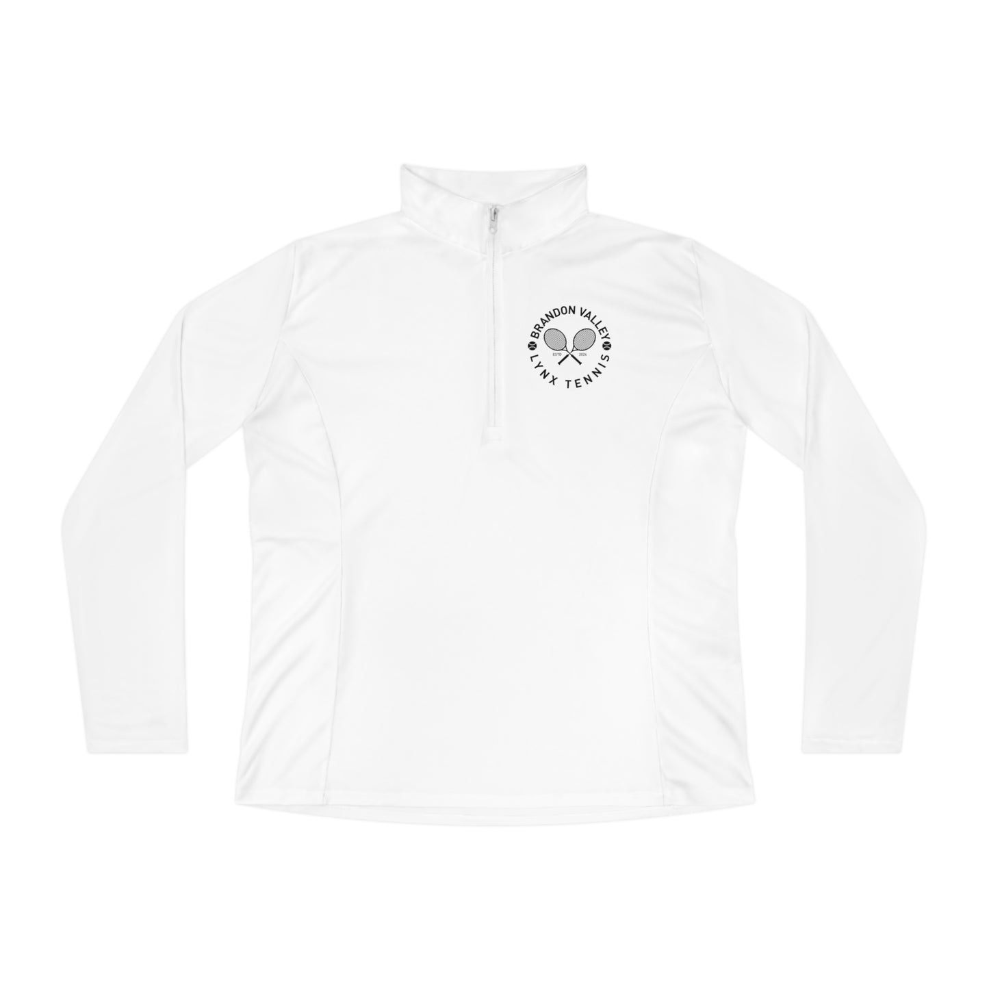 BV TENNIS Ladies Quarter-Zip Pullover