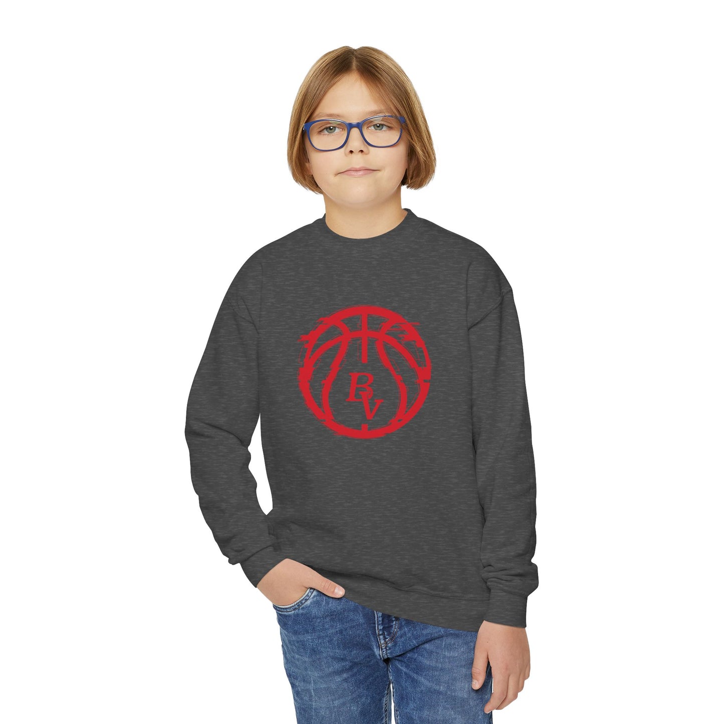 BV Basketball Youth Crewneck Sweatshirt