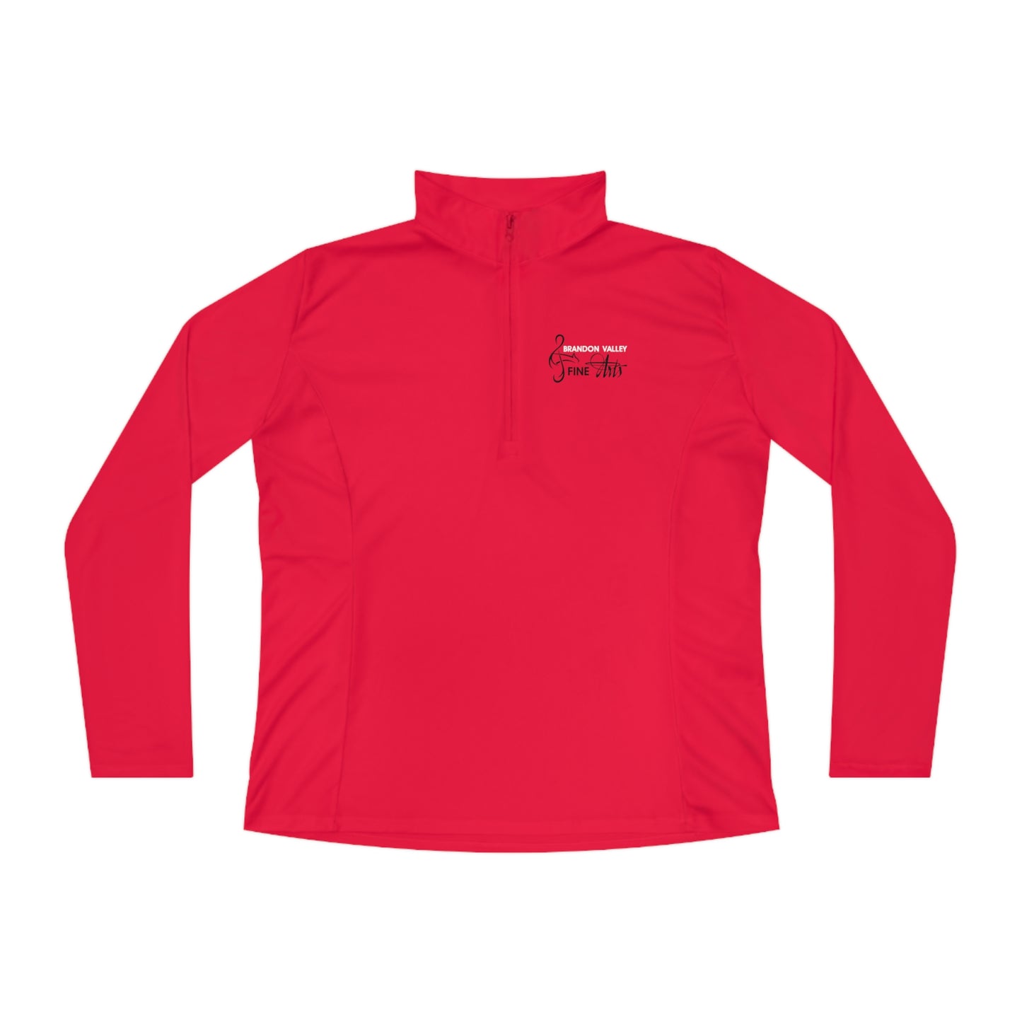 BV Fine Arts Ladies Quarter-Zip Pullover