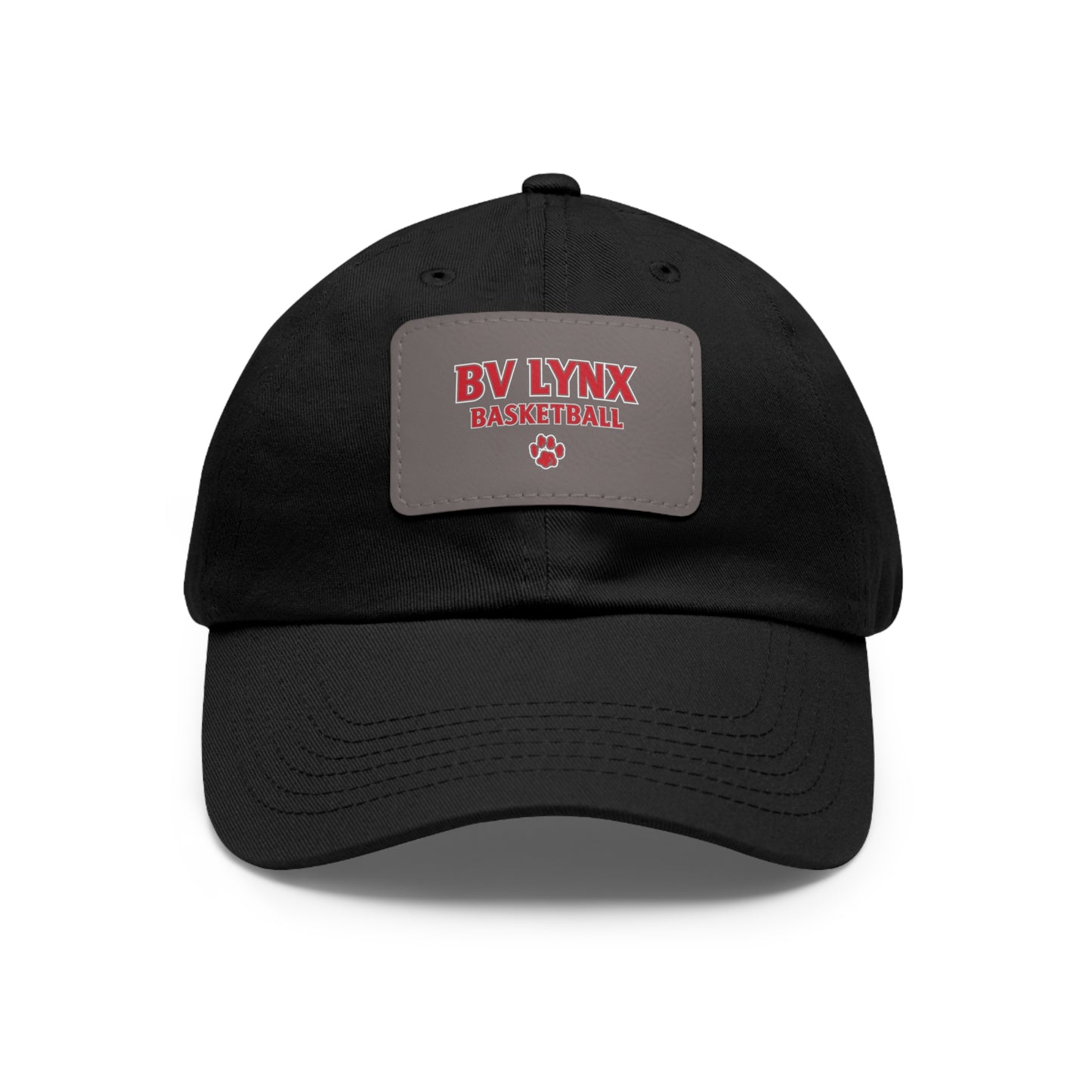 BV Basketball 1 - Hat with Leather Patch (Rectangle)