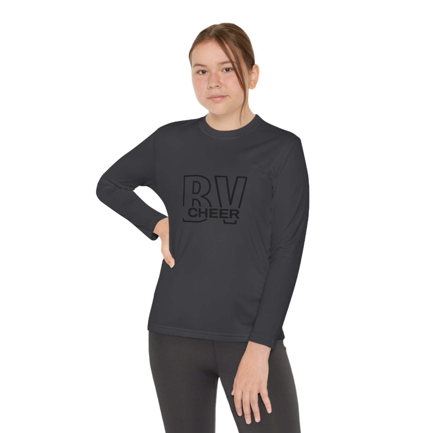 BV Cheer Youth Long Sleeve Competitor Tee
