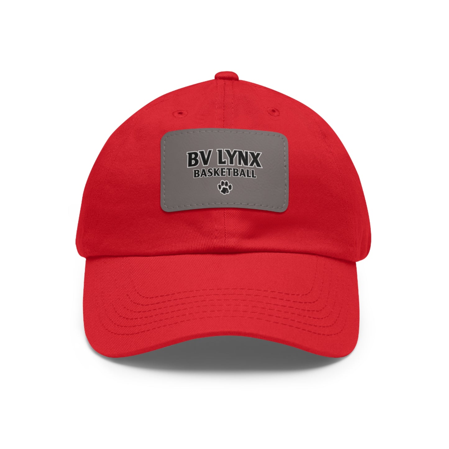 BV Basketball 1 - Hat with Leather Patch (Rectangle)