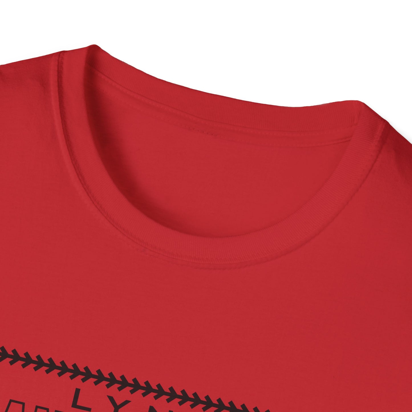 BV Softball Unisex Softstyle T-Shirt