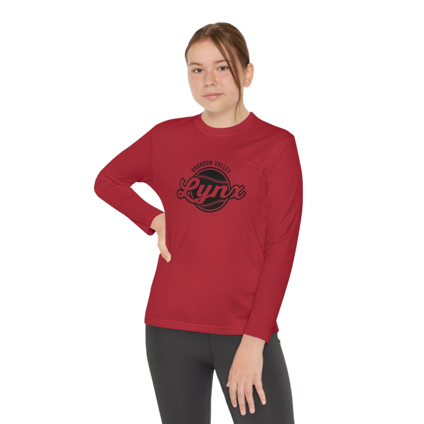 BV Softball Youth Long Sleeve Competitor Tee