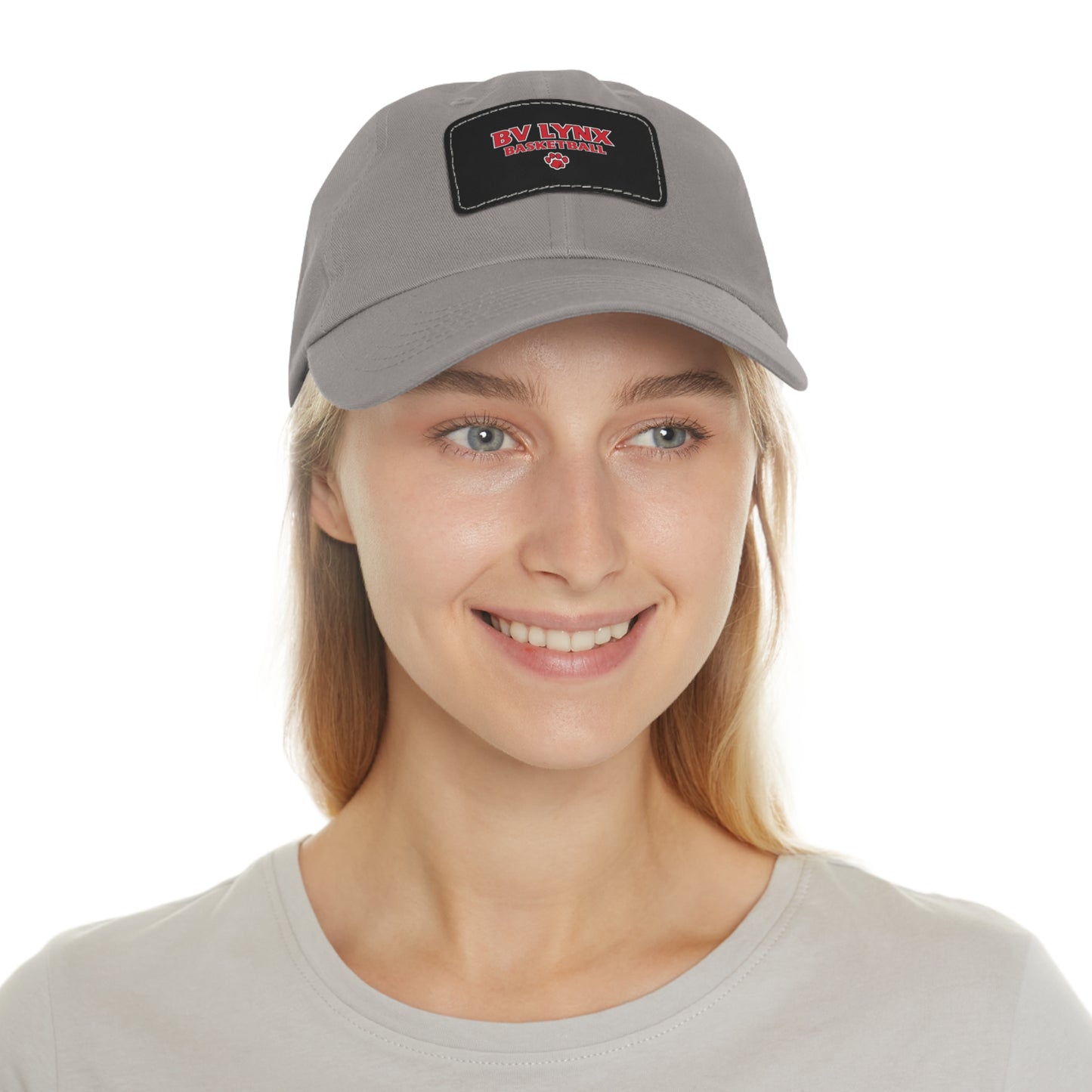 BV Basketball 1 - Hat with Leather Patch (Rectangle)