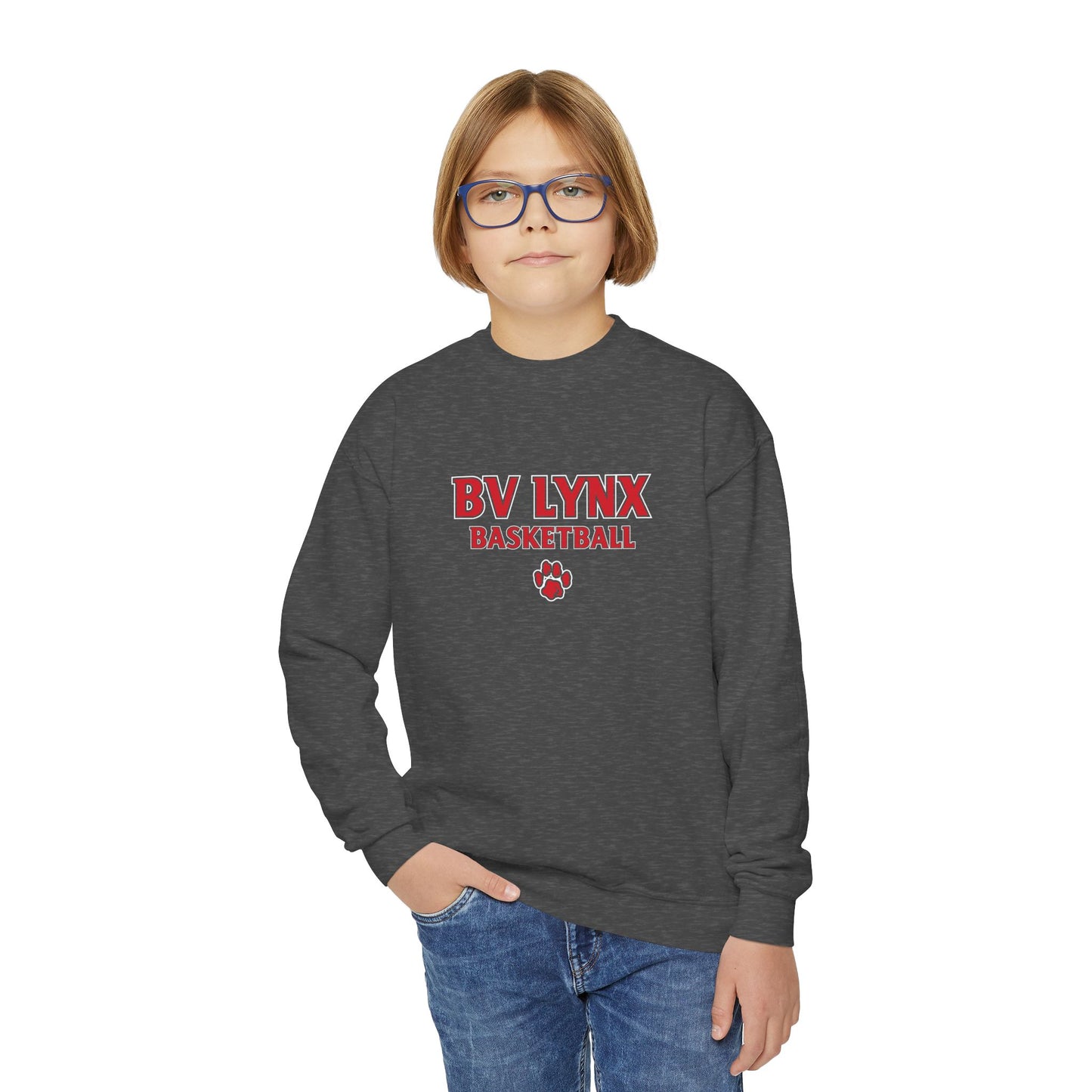 BV Basketball Youth Crewneck Sweatshirt