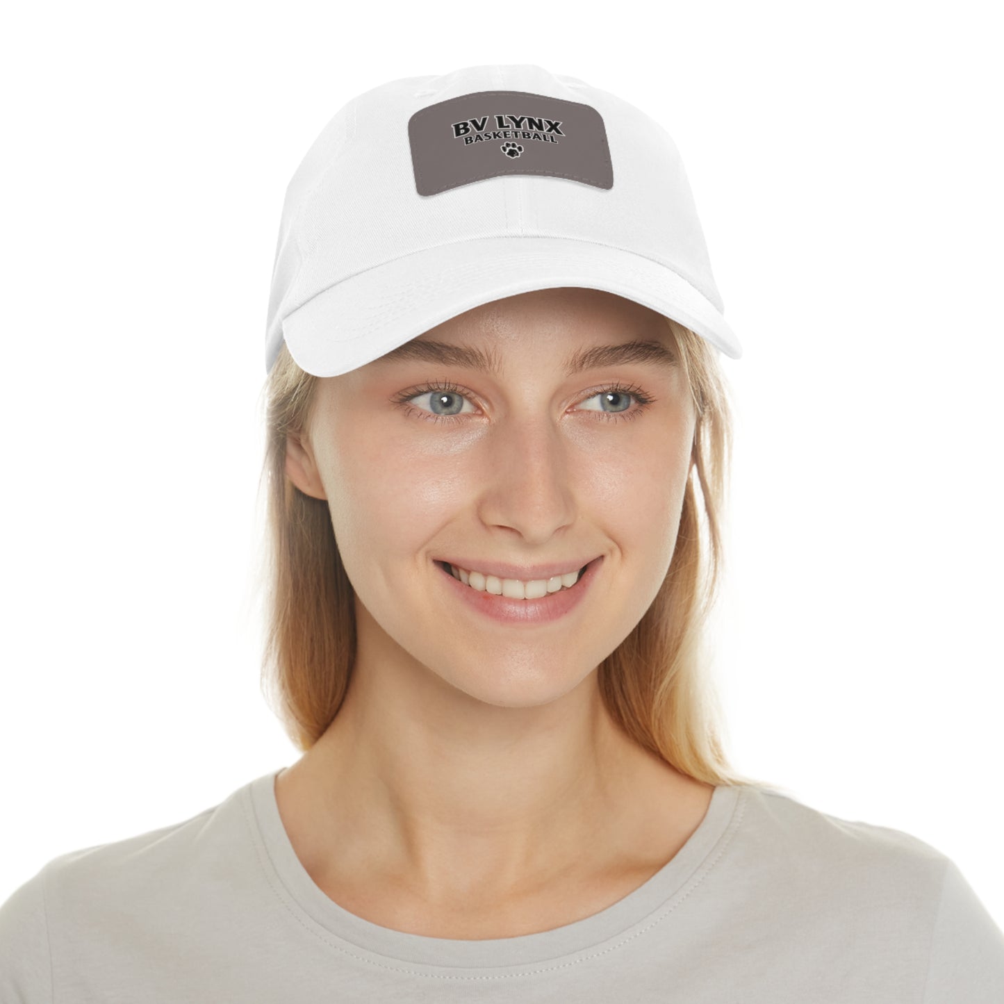 BV Basketball 1 - Hat with Leather Patch (Rectangle)