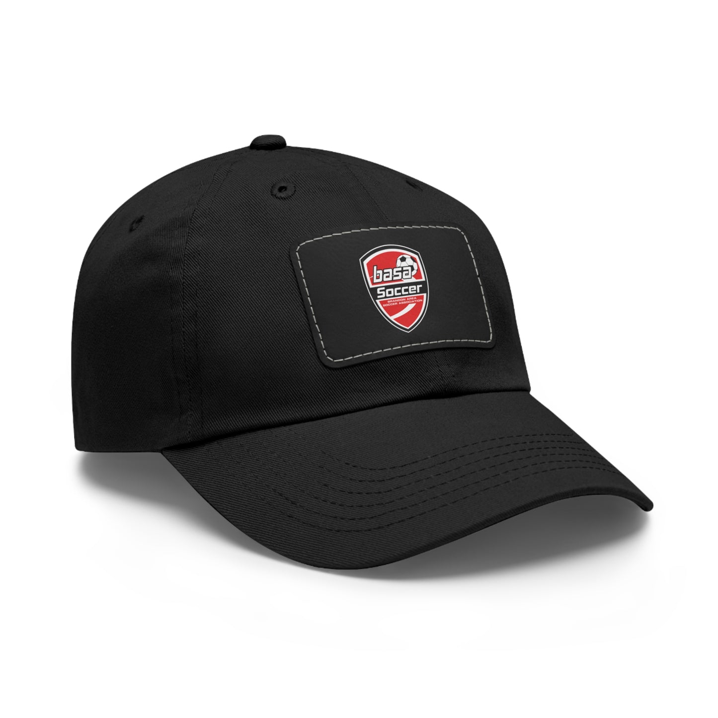 BV Soccer 1 - Hat with Leather Patch (Rectangle)