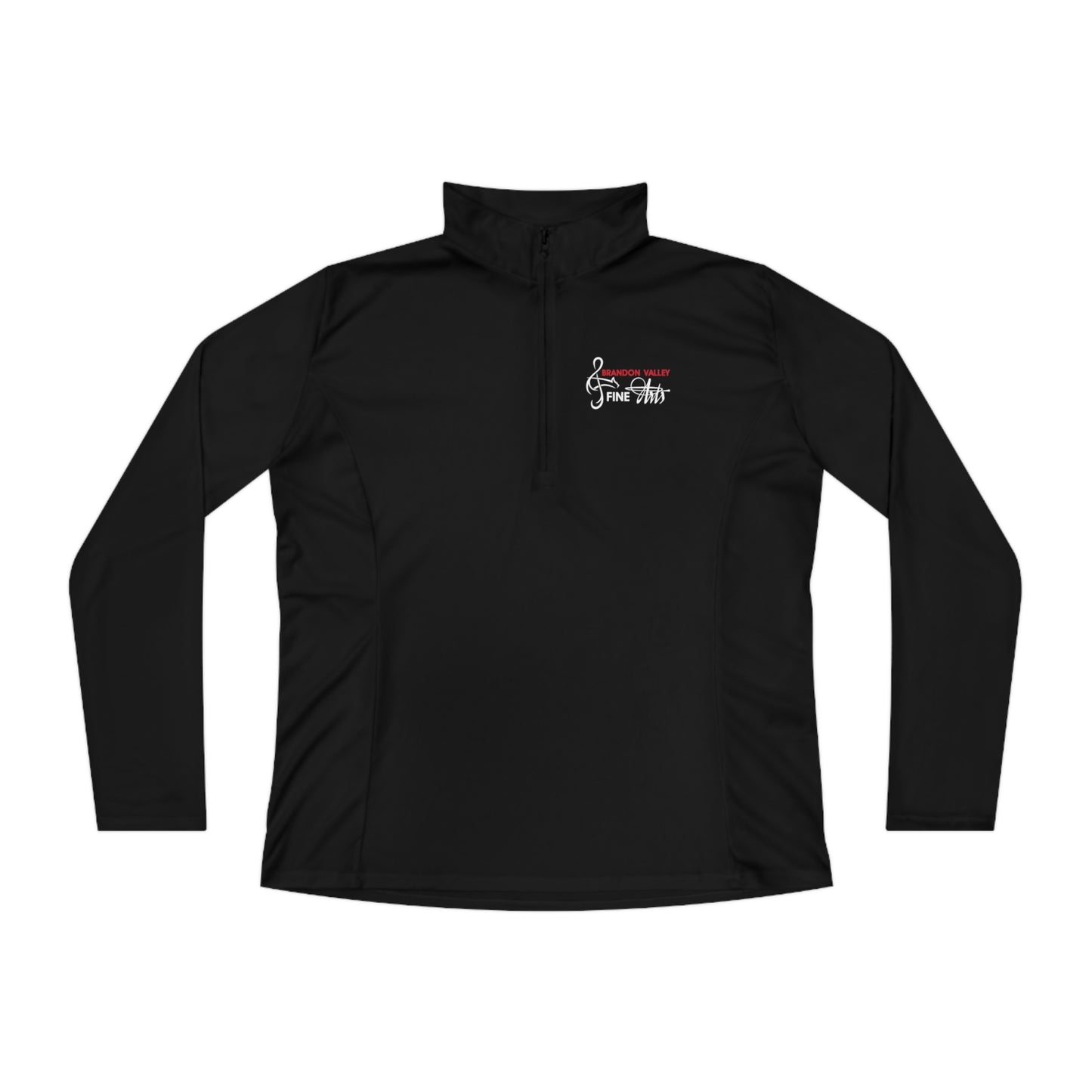 BV Fine Arts Ladies Quarter-Zip Pullover