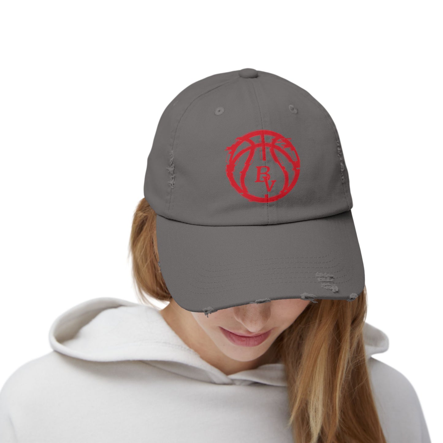 BV Basketball fan - Unisex Distressed Cap