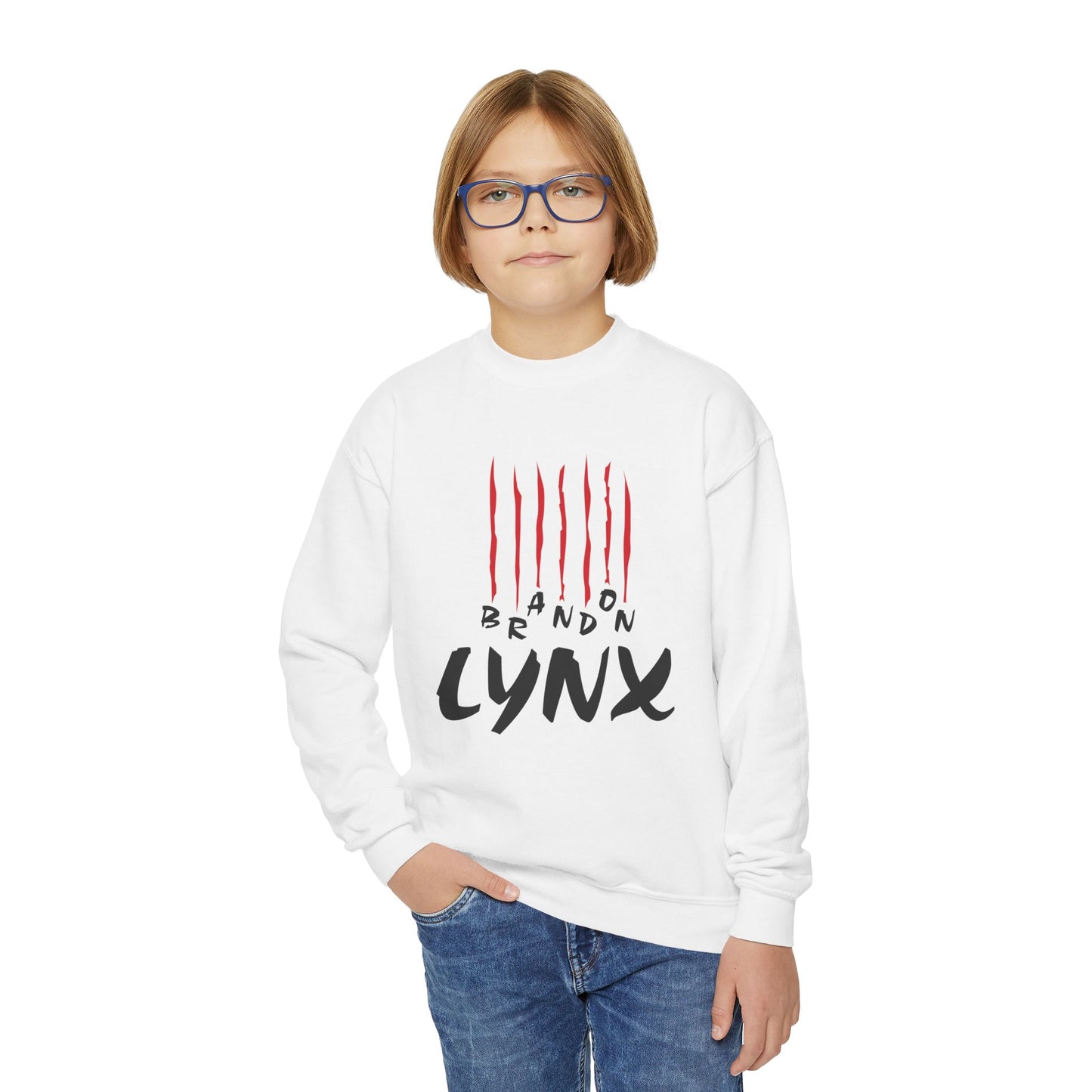 BV LYNX Youth Crewneck Sweatshirt