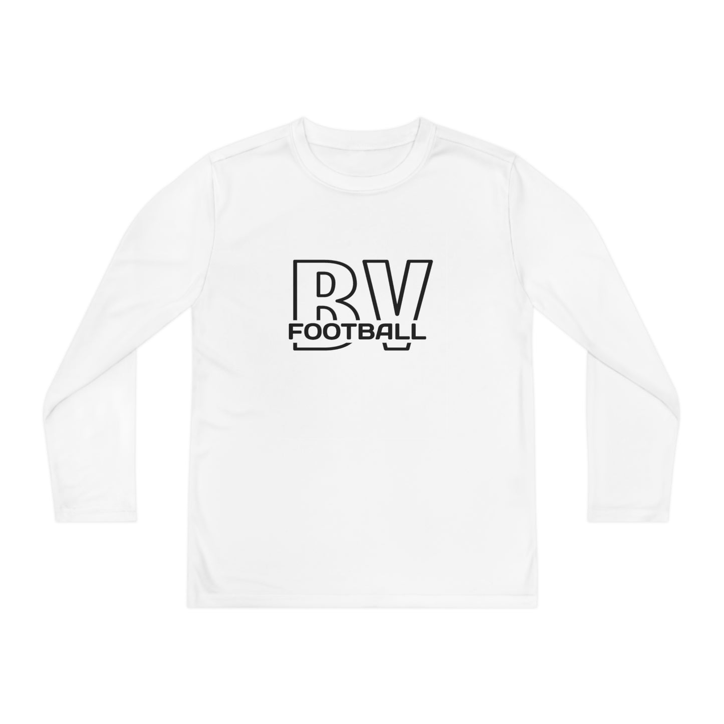 BV football Youth Long Sleeve Competitor Tee