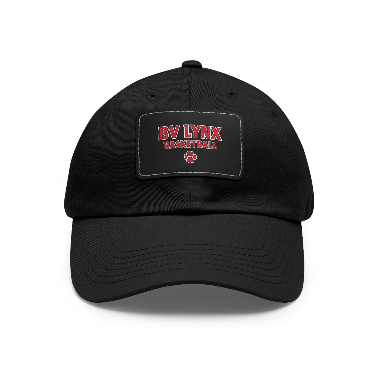 BV Basketball 1 - Hat with Leather Patch (Rectangle)