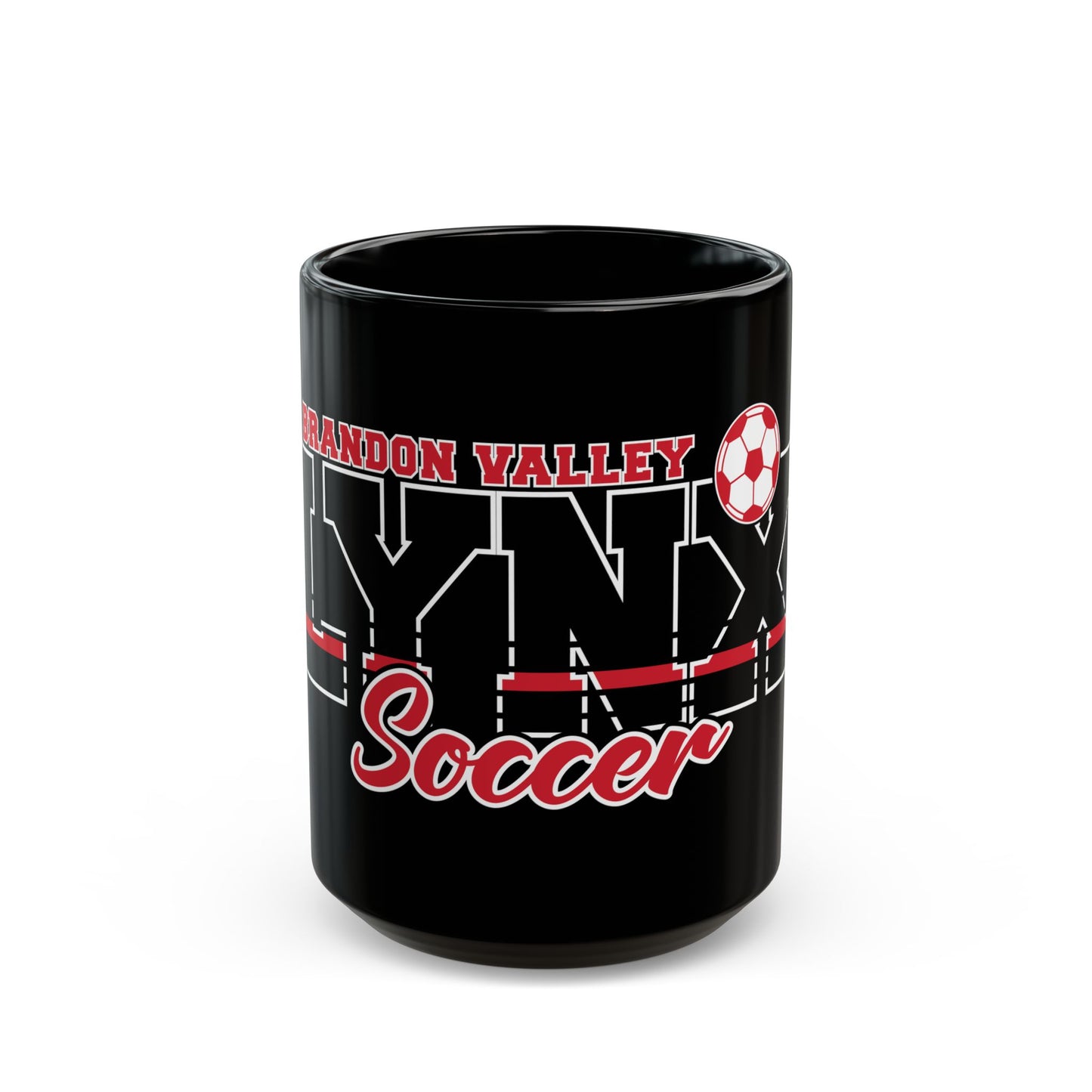 BV Soccer Black Mug (11oz, 15oz)