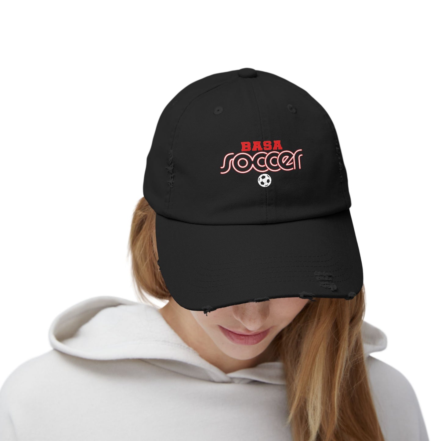 BV Soccer - Unisex Distressed Cap