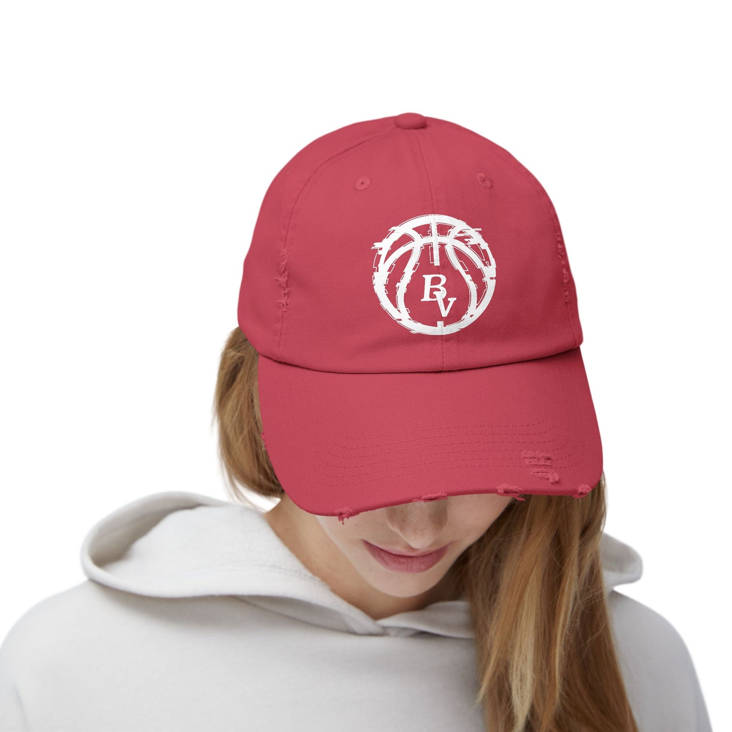 BV Basketball fan - Unisex Distressed Cap