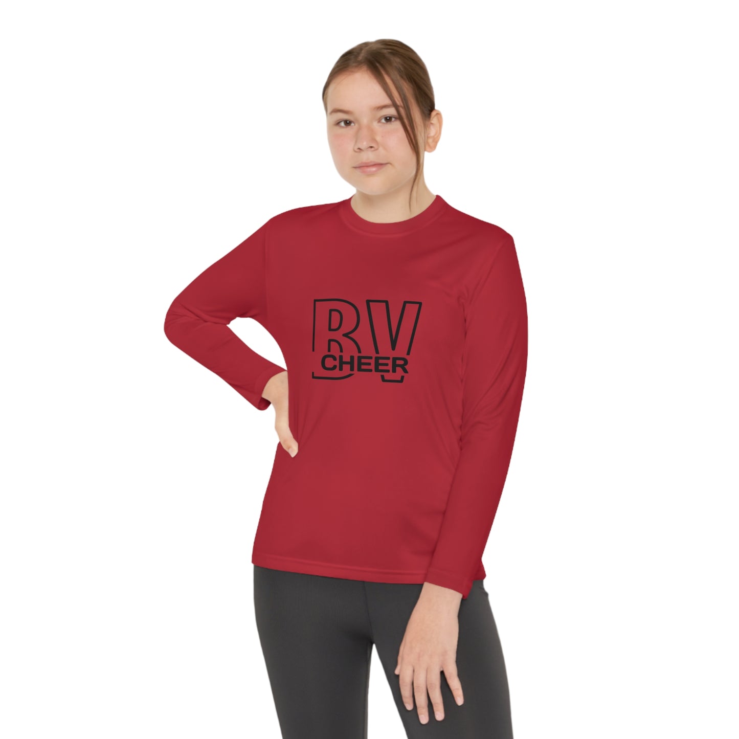 BV Cheer Youth Long Sleeve Competitor Tee