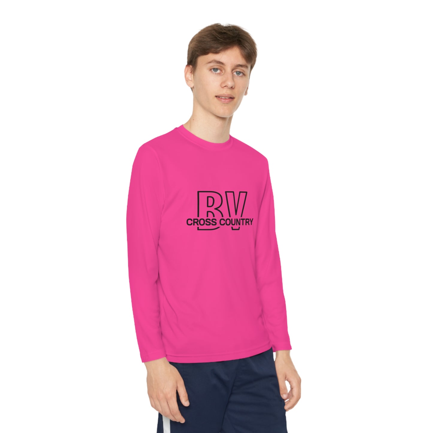 BV Cross Country Youth Long Sleeve Competitor Tee