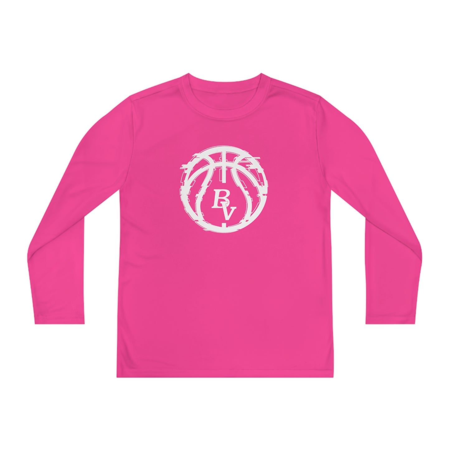 BV Basketball Youth Long Sleeve Competitor Tee