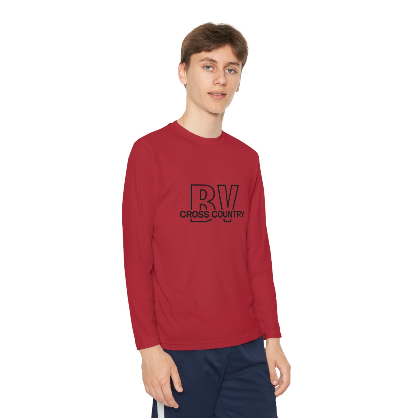 BV Cross Country Youth Long Sleeve Competitor Tee