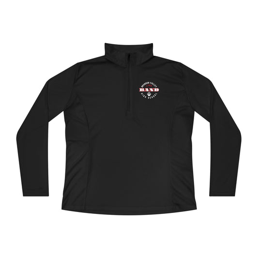 BV   Ladies Band Quarter-Zip Pullover