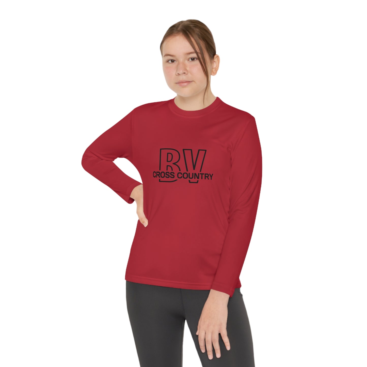 BV Cross Country Youth Long Sleeve Competitor Tee