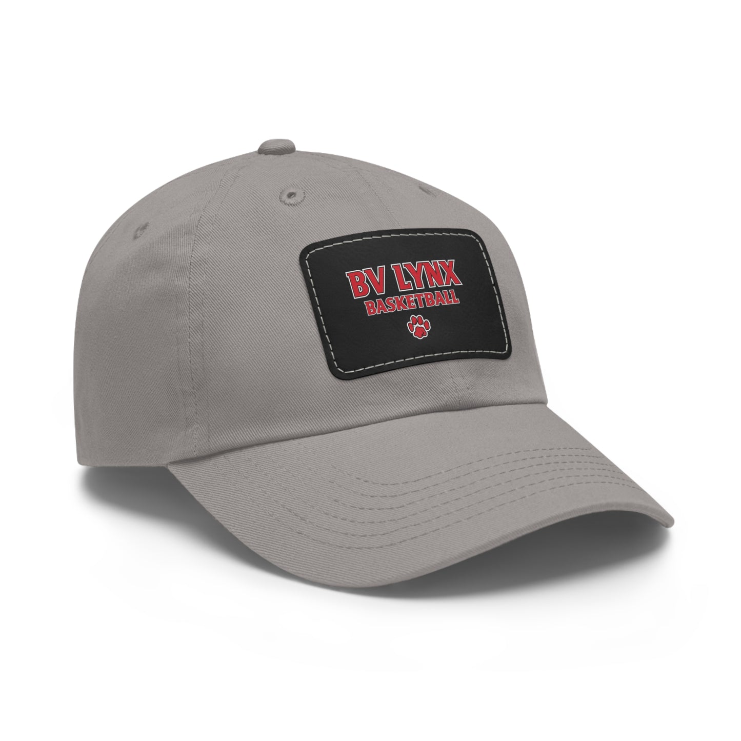 BV Basketball 1 - Hat with Leather Patch (Rectangle)