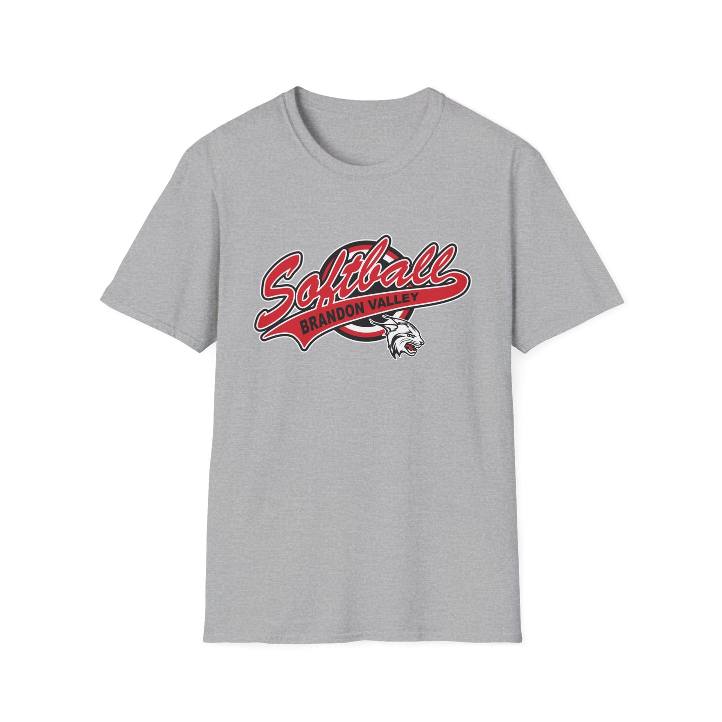 BV Softball Unisex Softstyle T-Shirt